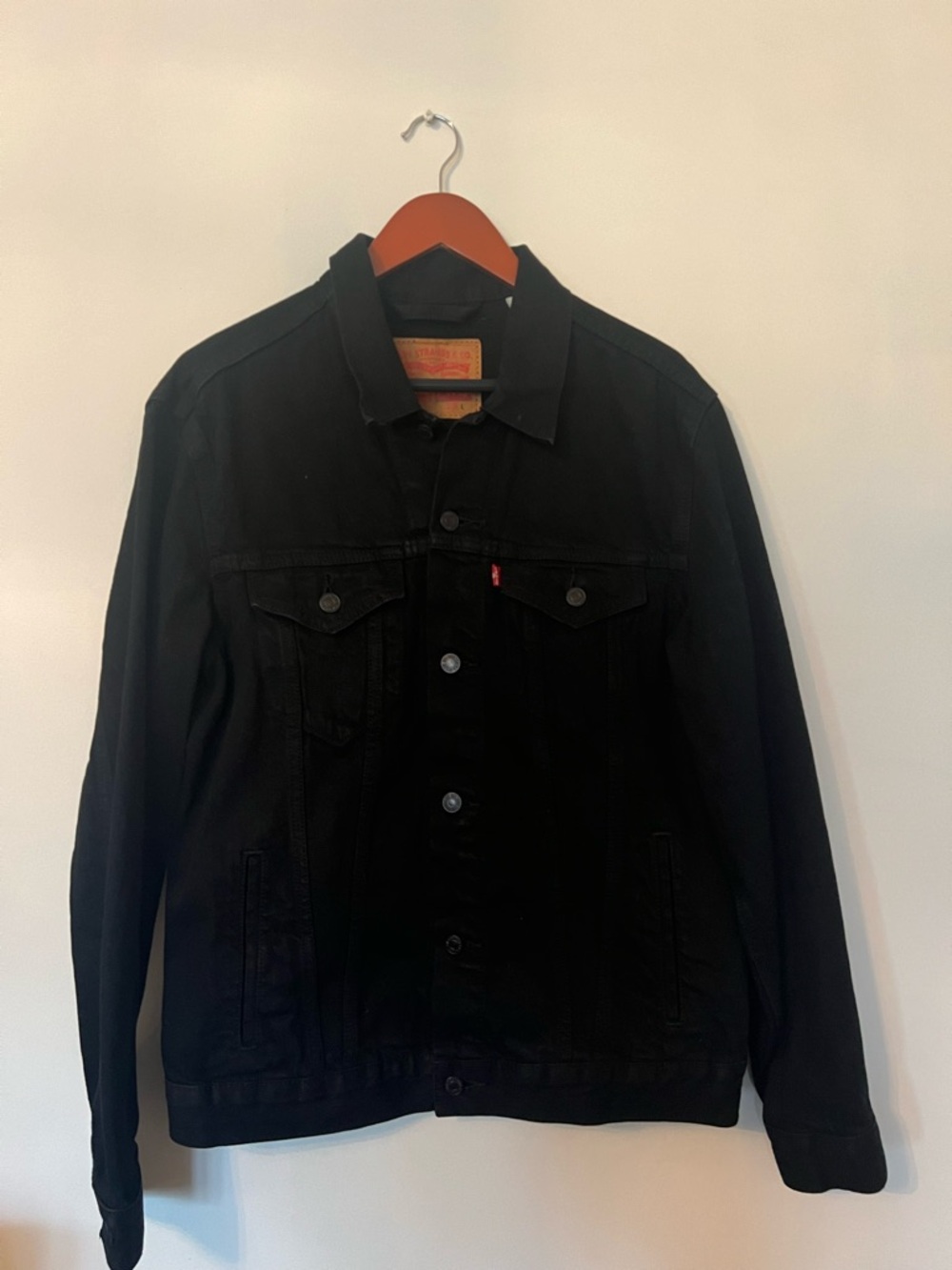 Levi's Black Men's Denim Trucker Jacket